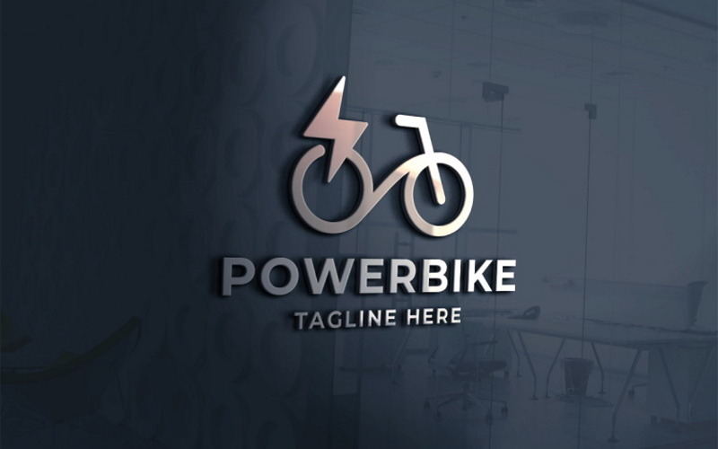 Professional Power Bike Seller Logo template Logo Template