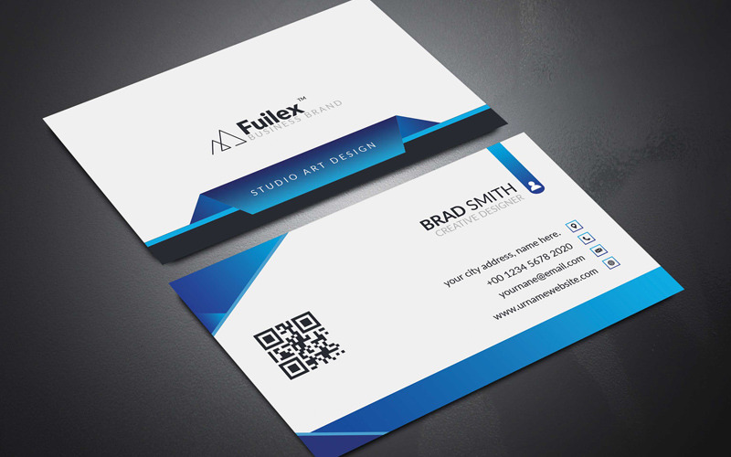Fuilex Creative Business Card Vol_ 109 Corporate Identity