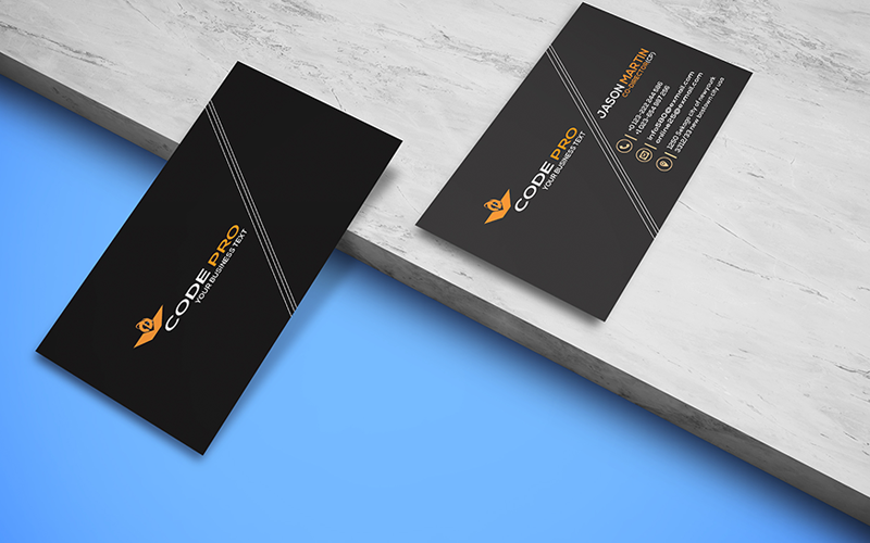 Professional Business Card so-71 Corporate Identity