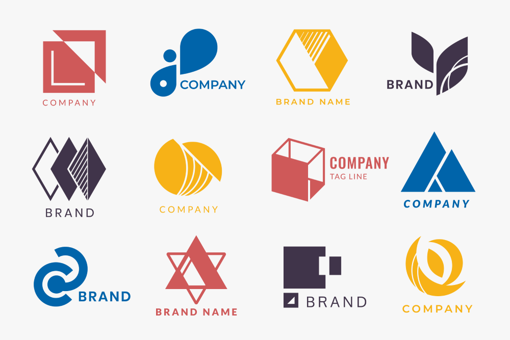 12 Ready To Edit - Logos Corporate Logo Designs Template