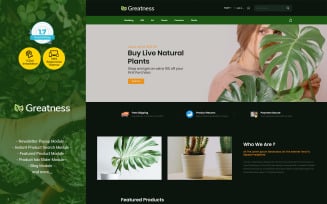 Greatness Tree Plant - Flower Prestashop Theme