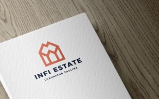 Infinity Real Estate Logo template