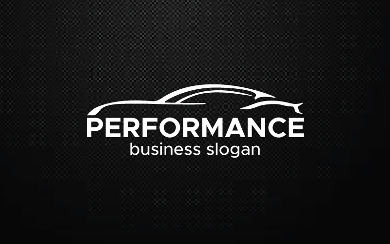 Super Car Performance Outline Logo template Logo Template