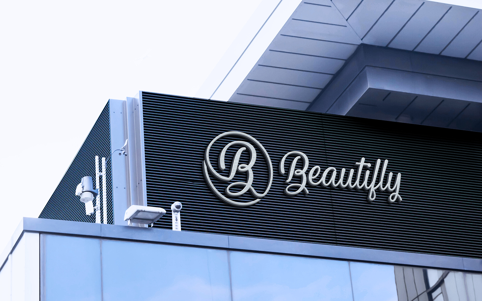 Template #183602 Mockupidentitybrandsmart3d Logouprealisticwall Webdesign Template - Logo template Preview