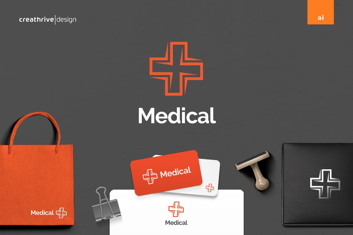 Kit Graphique #183692 Medic Mdical Divers Modles Web - Logo template Preview