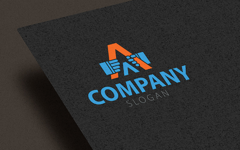 A Letter Logo - Trust to Accept Logo template Logo Template