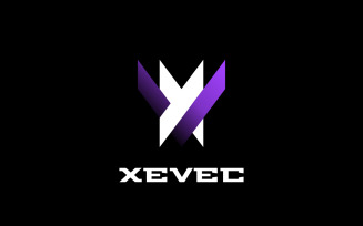 Letter XV Logo Design Template