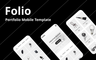 Folio - Portfolio Mobile Website Template