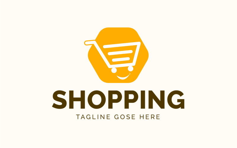Modern Online Shopping Icon Logo template Logo Template