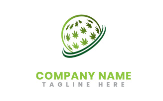 Natural Leaves Business Logo Template