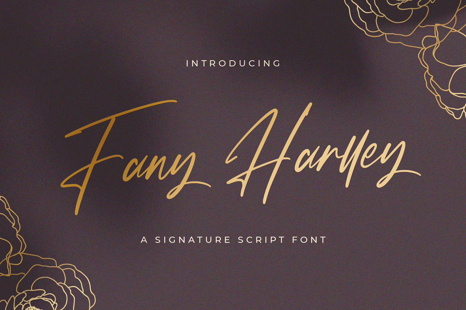 Fany Harlley - Handwritten Font