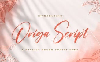 Origa Script - Handwritten Font
