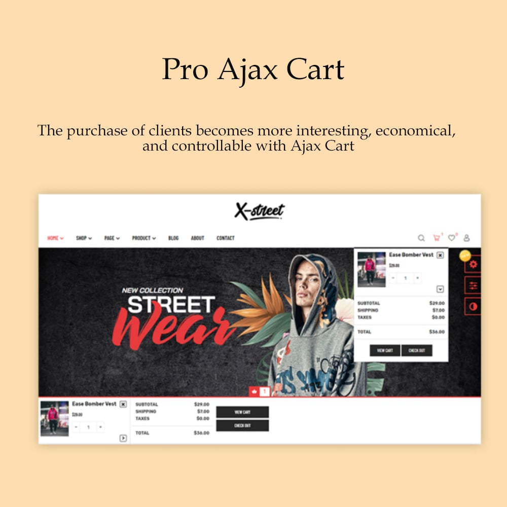 TM Xstreet - Street Style Fashion Prestashop-thema