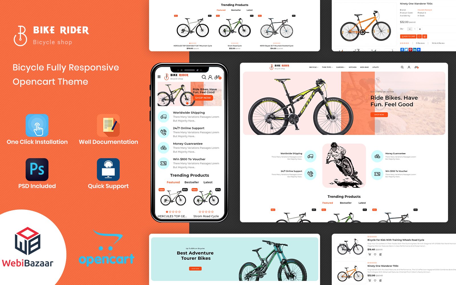 Kit Graphique #184050 Bicyclette Bikeshop Web Design - Logo template Preview