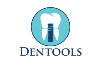 Dentools Dentist Logo Template