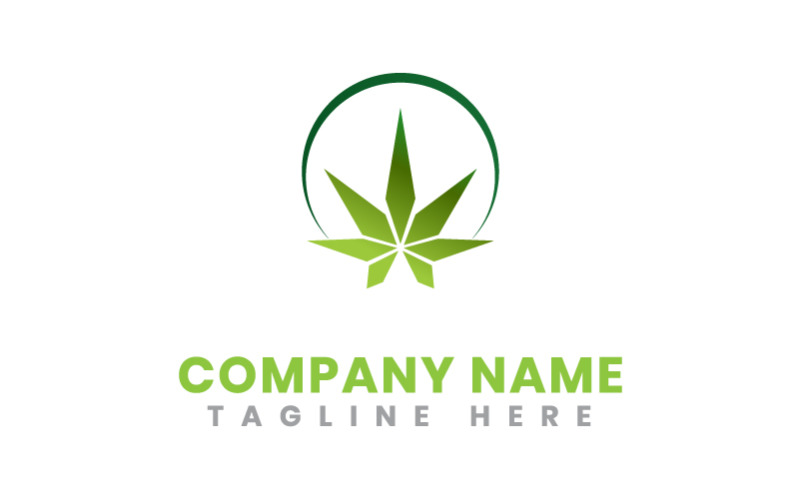 Modern vintage Canna Business Logo Templates