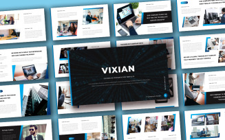 Vixian - Business Technology Google Slide Template