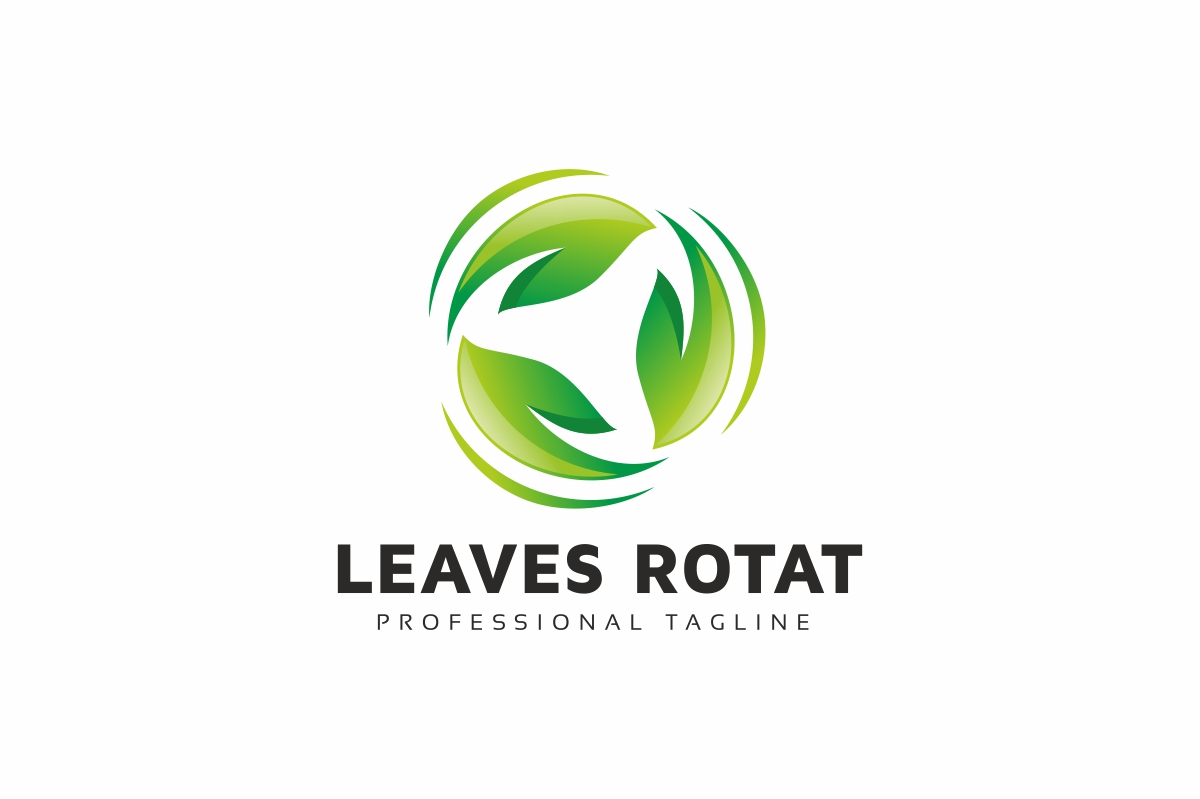 Template #184162 Filefoliagegeargreenillustratorindustryleaveslogologo Templatemechanicnature Webdesign Template - Logo template Preview