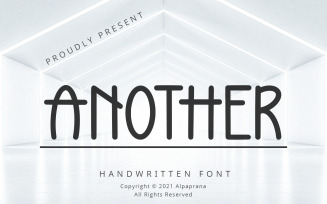Another - Handwritten Fonts
