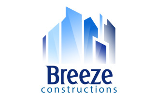 Breeze Construction Logo Template