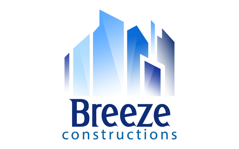 Breeze Construction Logo Template