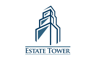 Estate Tower Logo Template