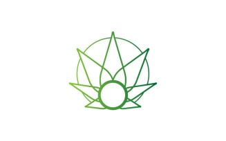 Modern Natural Idea Business Logo Template