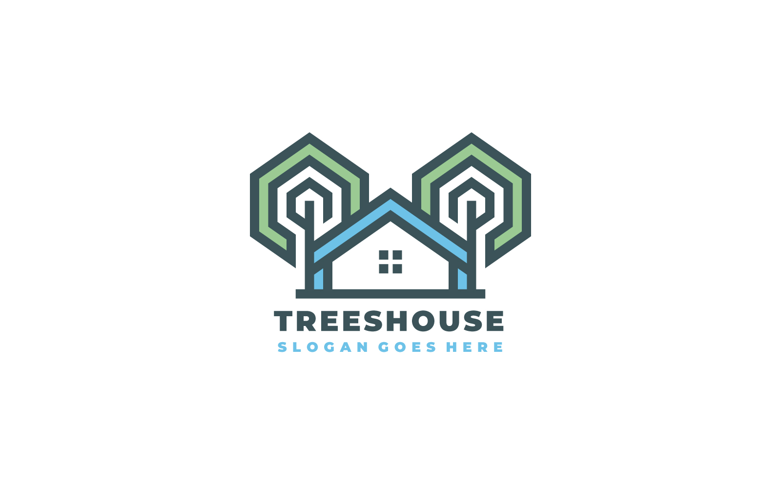 Template #184236 Logolandscapeleaflifenatureorganizationprofessional Businessreal Webdesign Template - Logo template Preview