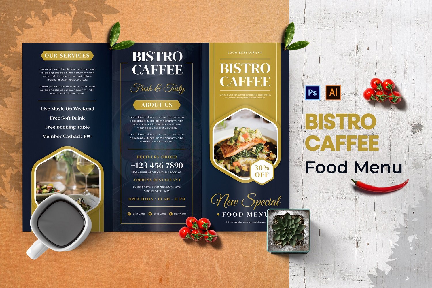 Template #184259 Menu Business Webdesign Template - Logo template Preview