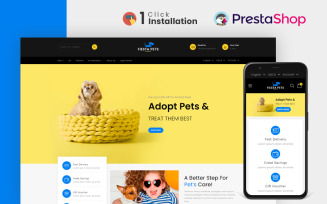 Fiesta Pet Store PrestaShop Theme