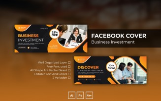 Business Investment Facebook Cover Social Media