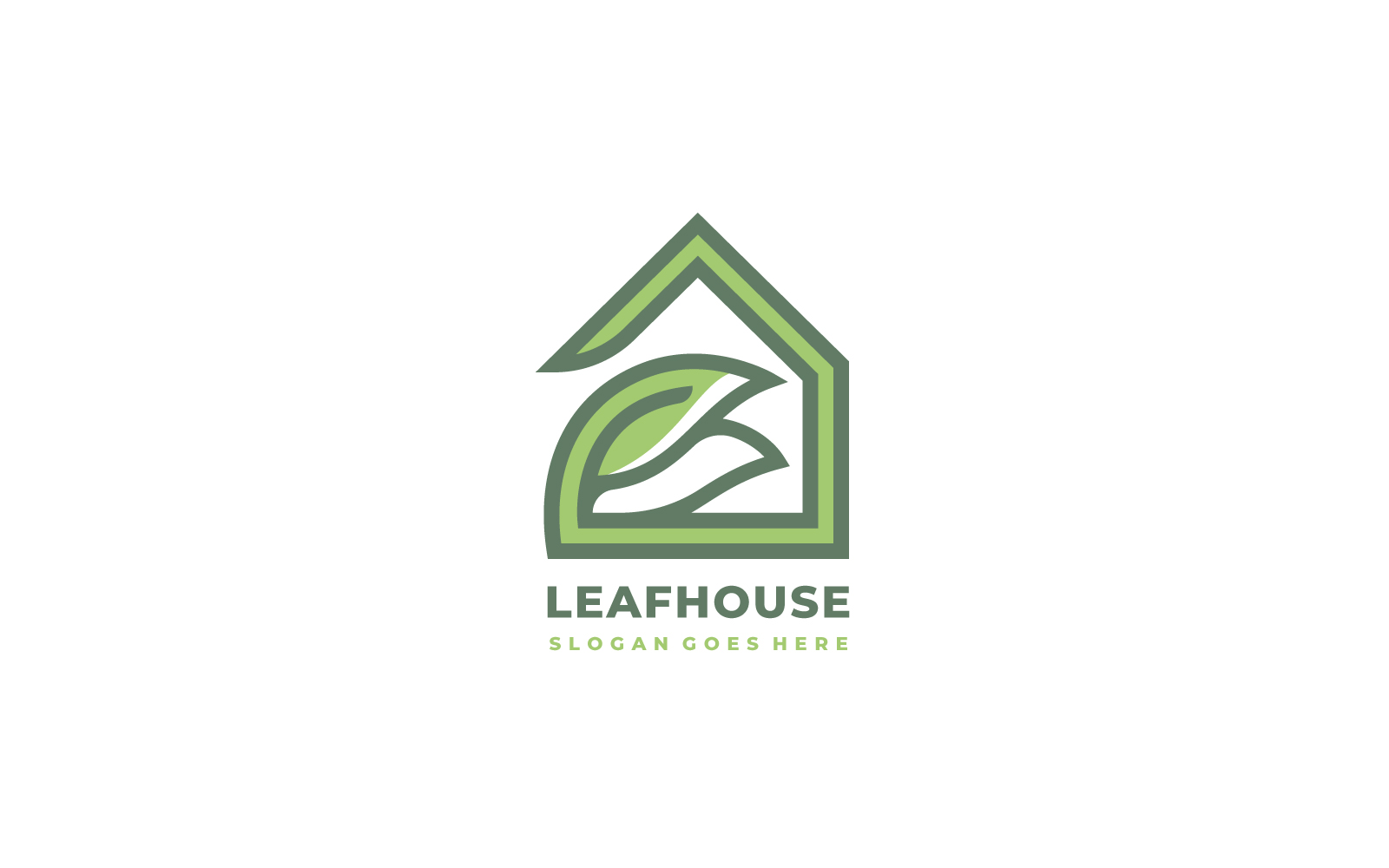 Template #184477 Shopgreenhealthherbherbalhomehospitalhousekidleafleavemedicalmedicine  Webdesign Template - Logo template Preview