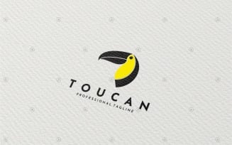 Toucan Abstract Bird Logo Template