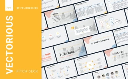 Kit Graphique #184519 Pitch Deck Divers Modles Web - Logo template Preview