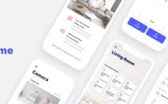 Cahome - Mobile App UI Elements