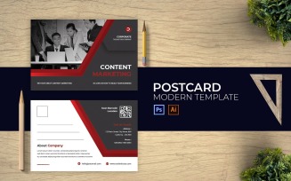 Content Marketing Postcard
