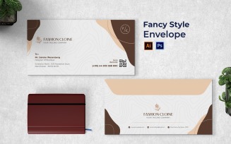 Fancy Styles Envelope Print Template