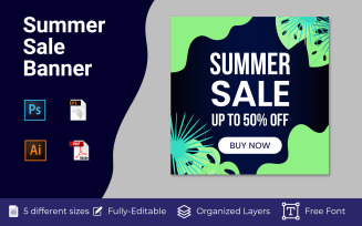 Summer Sale Social Media Stories Template