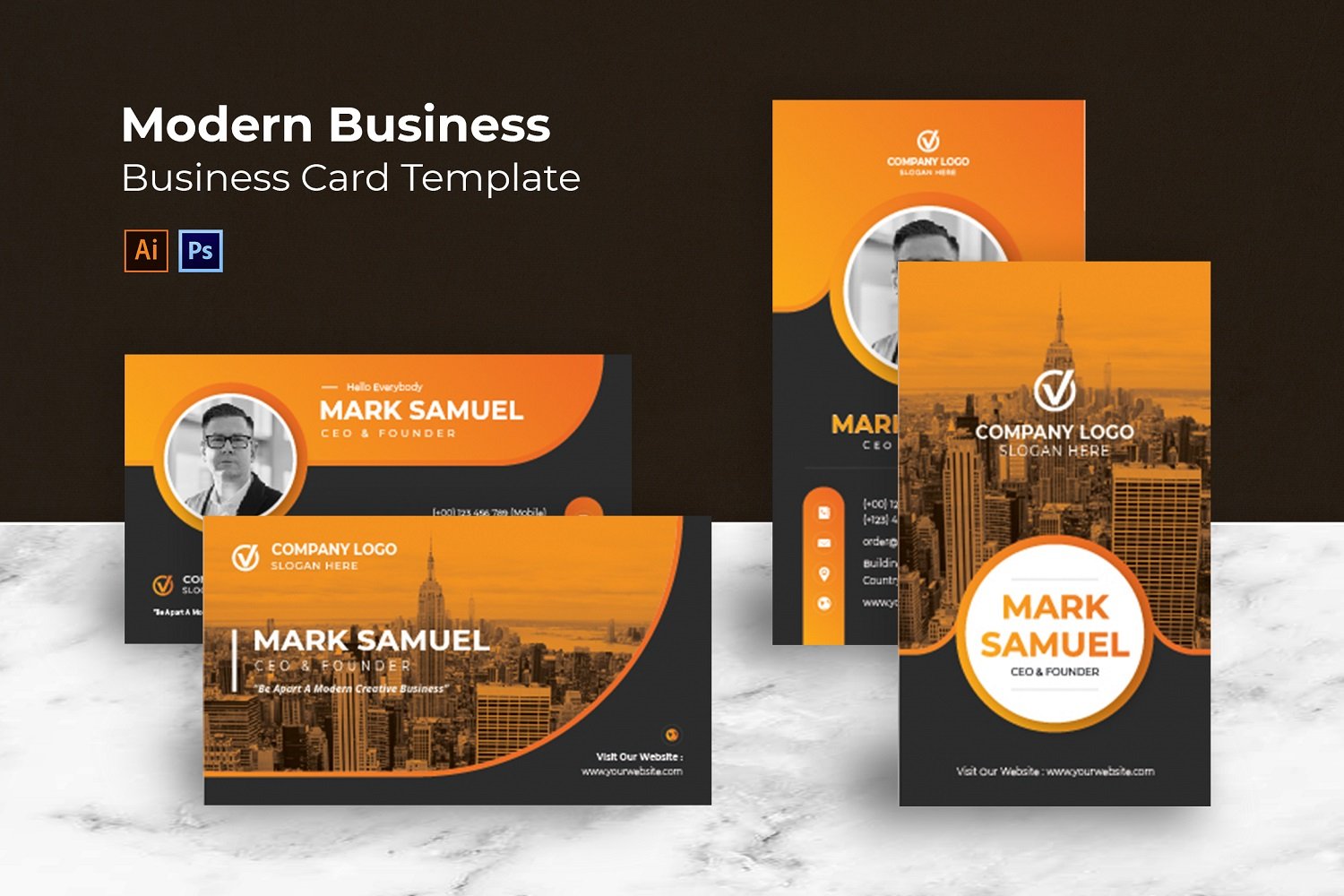 Template #184653 Business Print Webdesign Template - Logo template Preview