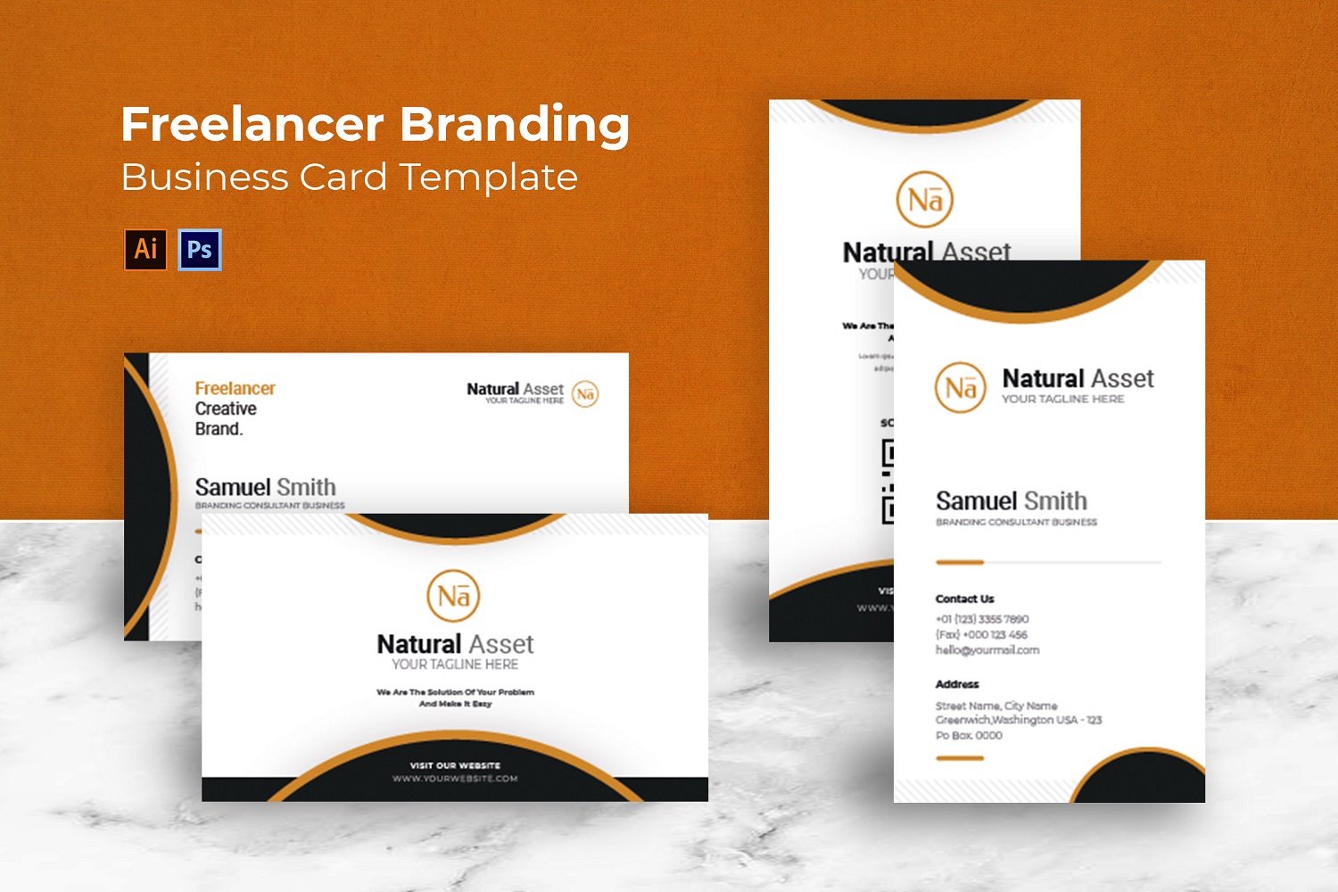 Kit Graphique #184654 Card Business Divers Modles Web - Logo template Preview