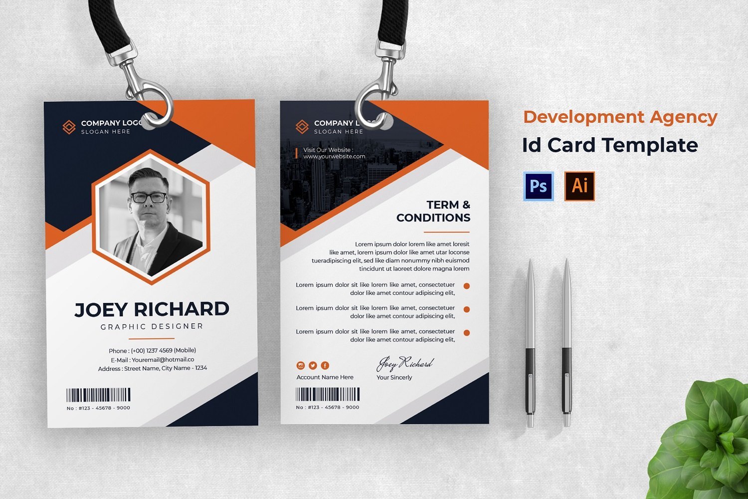 Template #184664 Id Vector Webdesign Template - Logo template Preview