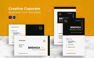 Creative Coporate Business Card