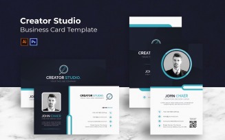Creator Studio Business Card