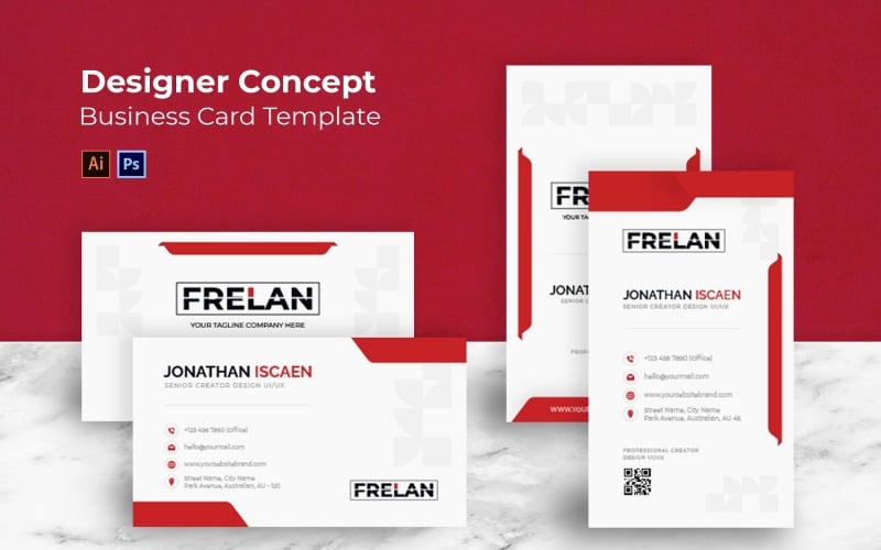 Designer Concept Business Card Corporate Identity