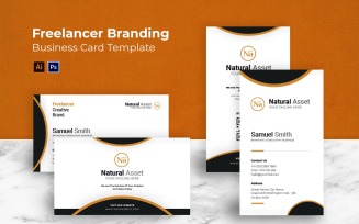 Freelancer Branding Business Card
