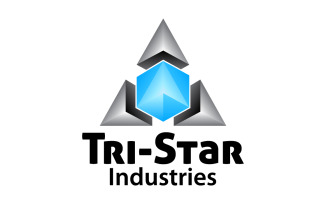 Tri-Star Industries Logo Template
