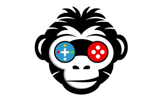 Wild Monkey Games Logo Template