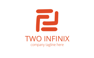 Two Infinix Logo Template