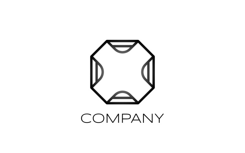 Abstract X - Gradient Logo Design template Logo Template
