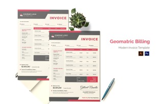 Geomatric Billing Invoice